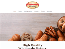 Tablet Screenshot of capistranosbakery.com